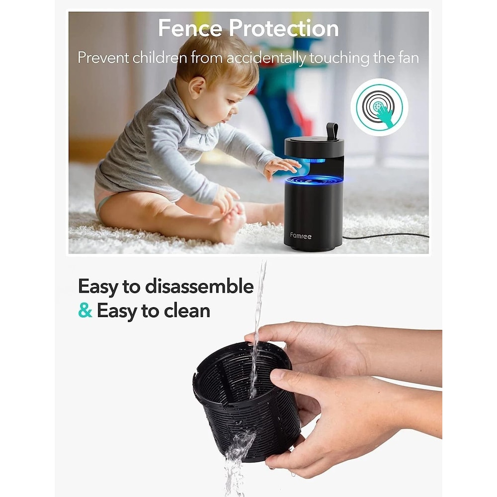 Bug LED Camping Lantern Waterproof Indoor Outdoor Light 4