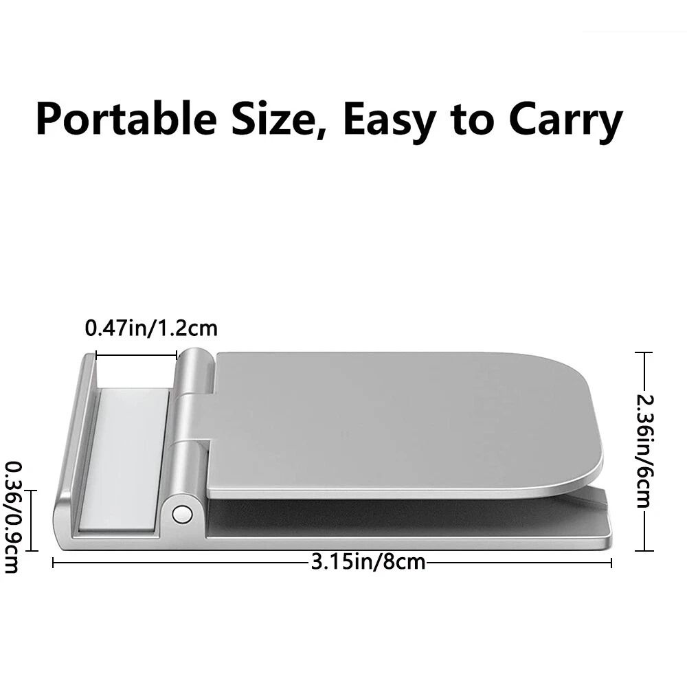 Foldable Phone And Tablet Stand Adjustable Desktop Holder 1