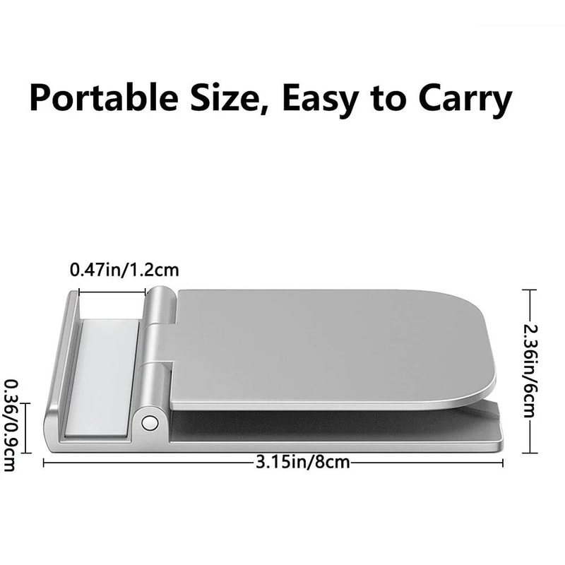 Foldable Phone And Tablet Stand Adjustable Desktop Holder 1