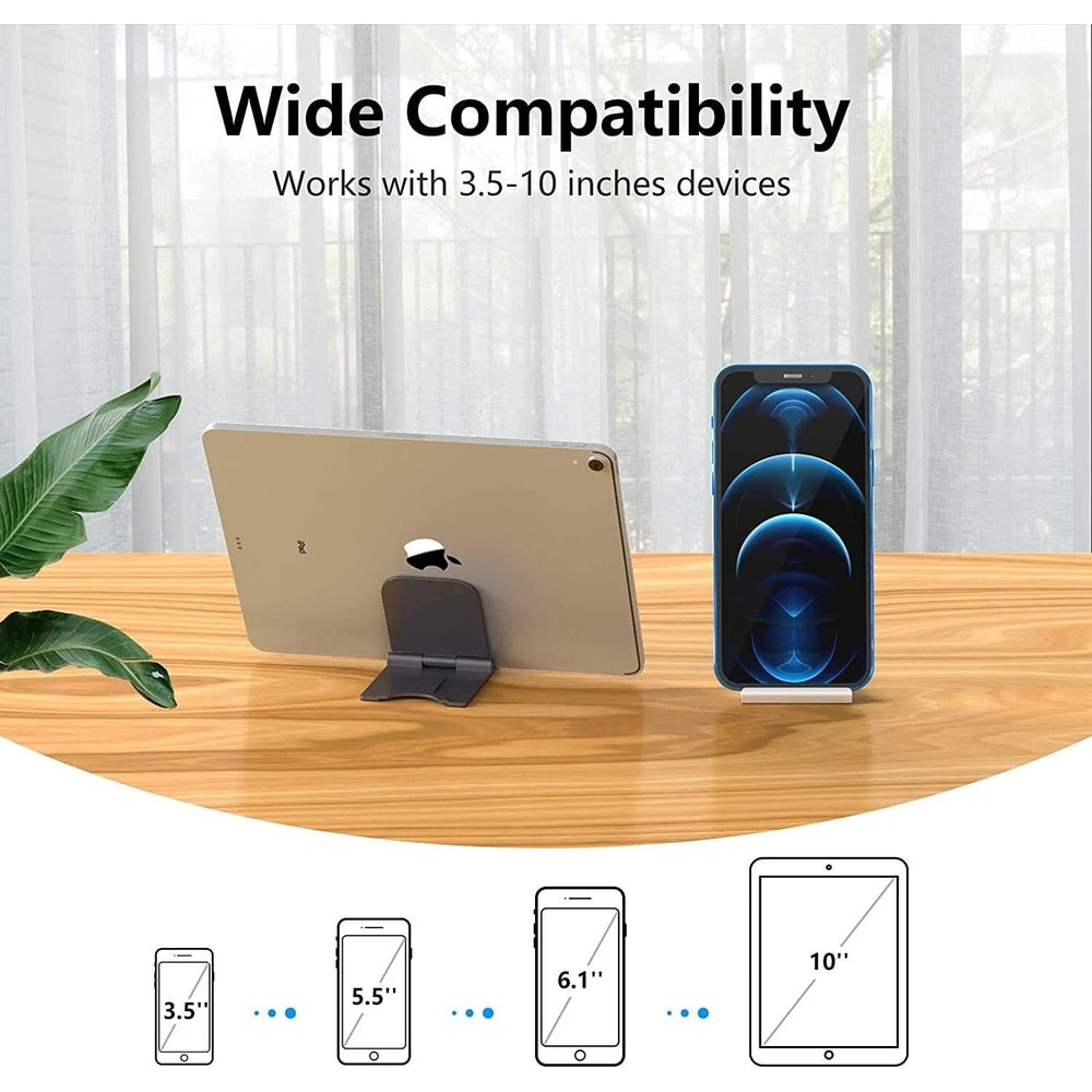 Foldable Phone And Tablet Stand Adjustable Desktop Holder 2