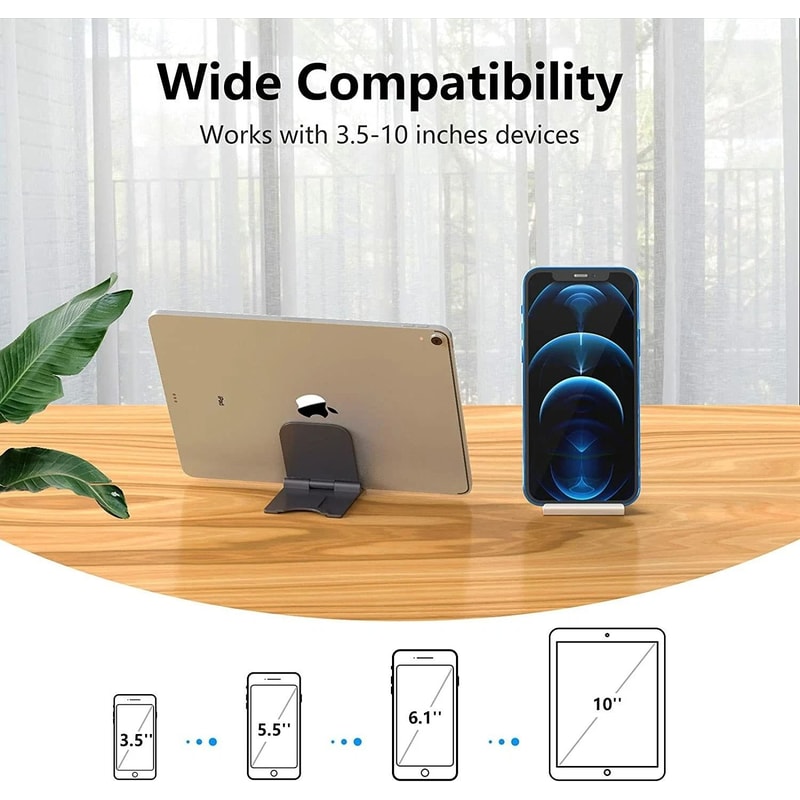 Foldable Phone And Tablet Stand Adjustable Desktop Holder 2