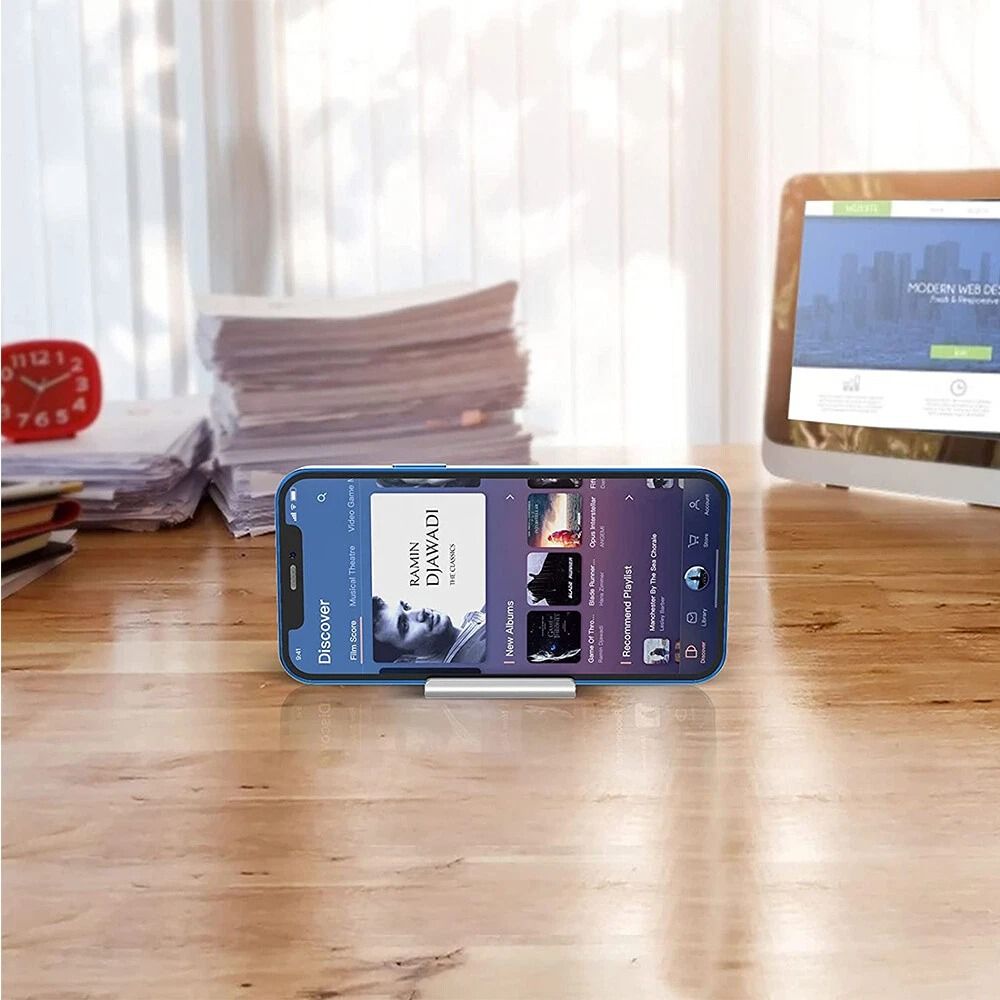 Foldable Phone And Tablet Stand Adjustable Desktop Holder 7