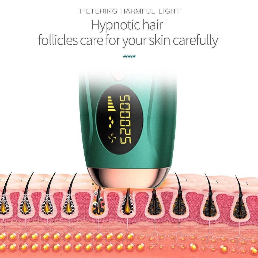 Flashes Hair Removal Laser Permanent Body Epilator Painless Device For AllOver Use 7