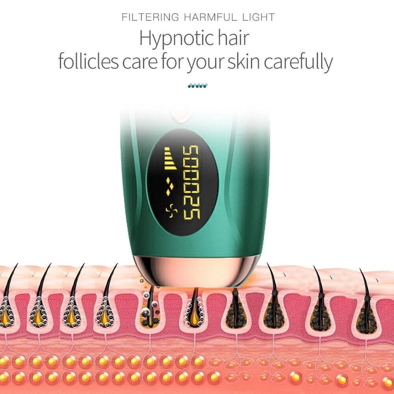 Flashes Hair Removal Laser Permanent Body Epilator Painless Device For AllOver Use 7