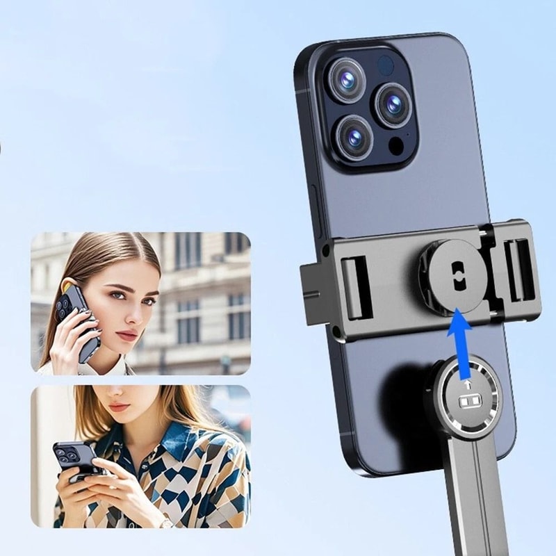 Extendable Selfie Stick Travel Tripod For Video Recording 7