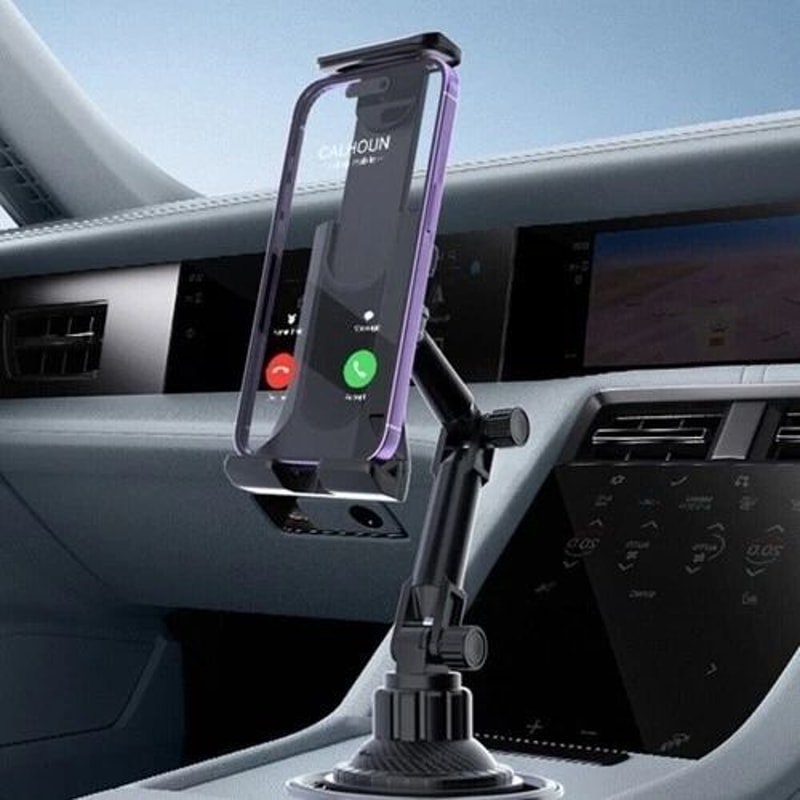 Universal Car Mount Cup Holder Phone Stand Adjustable Tablet Holder For Cars Trucks And SUVs 1