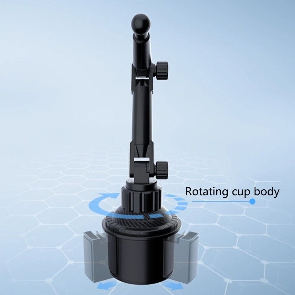 Universal Car Mount Cup Holder Phone Stand Adjustable Tablet Holder For Cars Trucks And SUVs 3