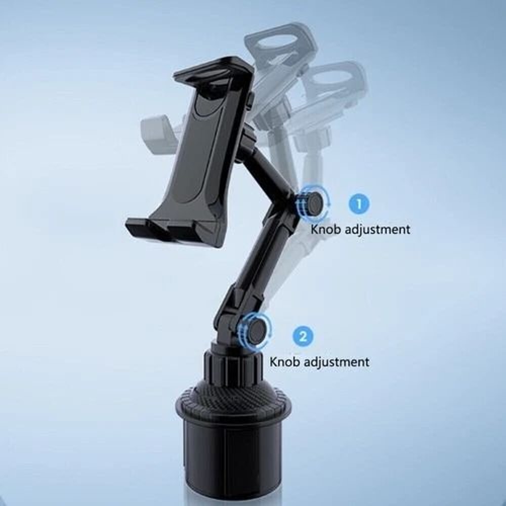 Universal Car Mount Cup Holder Phone Stand Adjustable Tablet Holder For Cars Trucks And SUVs 6
