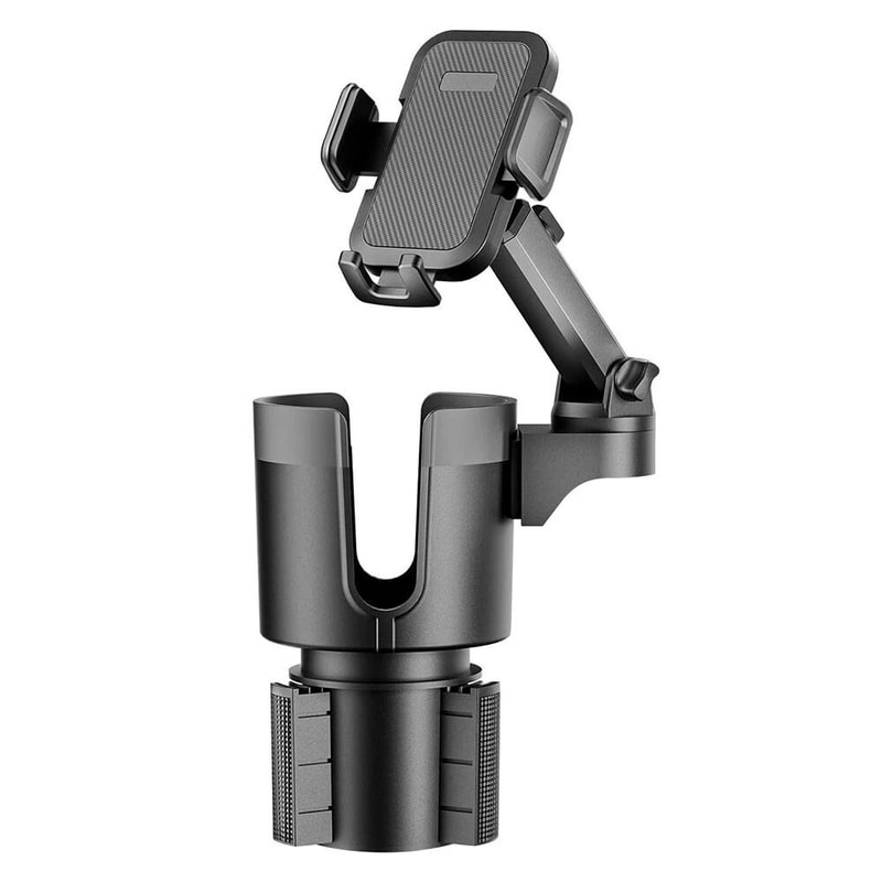 Car Cup Holder Phone Mount Expander Adapter Adjustable For Large Bottles Smartphones 11