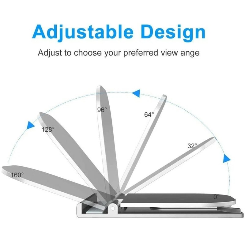 Adjustable Cell Phone Holder Stand Foldable Desk Mount For Easy Viewing And Stability 4