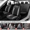 Diamond Leather Car Seat Covers Full Set Premium Bling Rhinestone Auto Seat Covers For Women 5