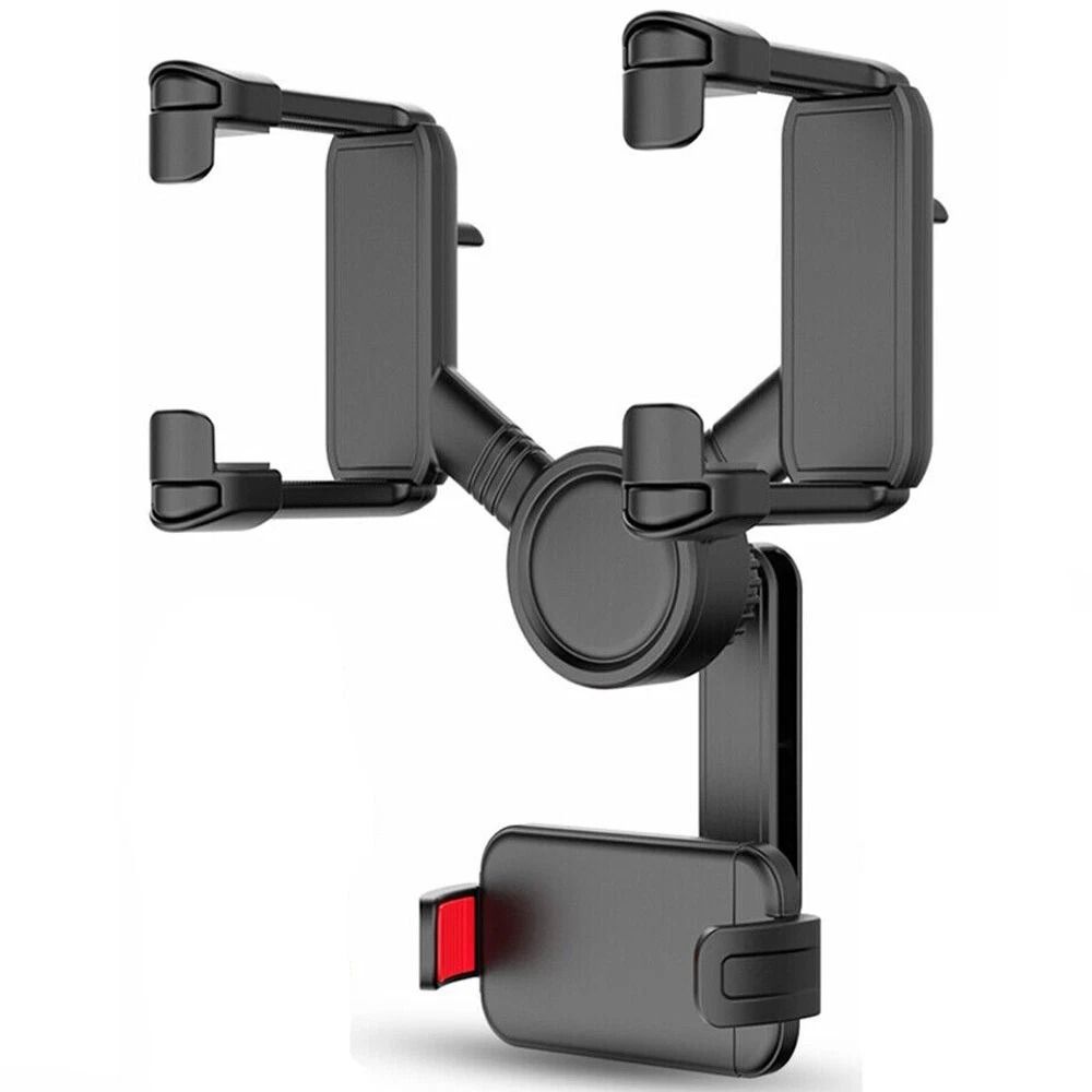 Car Rearview Mirror Phone Mount Holder For GPS HandsFree Driving Cradle 8