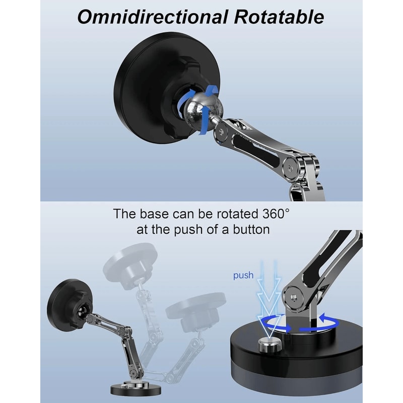 Magnetic Car Mount Charger With Fast Charging 7
