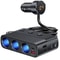 Cigarette Lighter Splitter Car Charger Adapter With Sockets And USB Ports For MultiDevice Charging 0