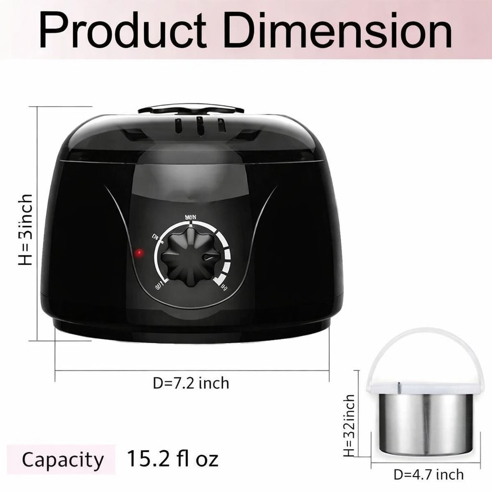 Professional Wax Heater Warmer Hair Removal Kit With Depilatory Wax Beans 3