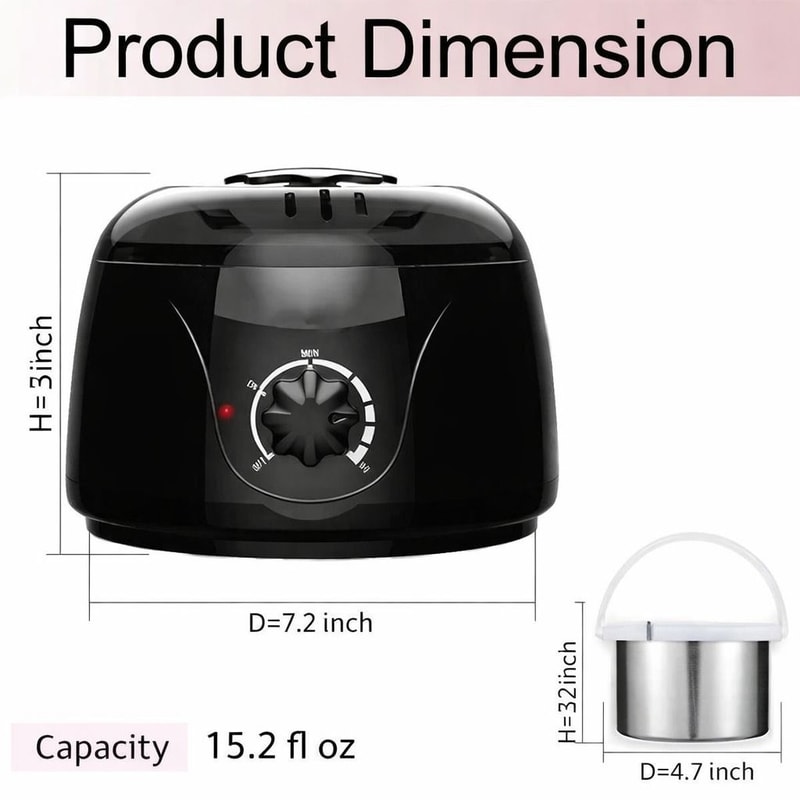 Professional Wax Heater Warmer Hair Removal Kit With Depilatory Wax Beans 3