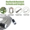 Stainless Steel Metal Garden Water Hose Kink Proof Flexible Heavy Duty For Lawn And Garden 7