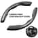Carbon Fiber Steering Wheel Cover Premium Fit Easy Installation 2