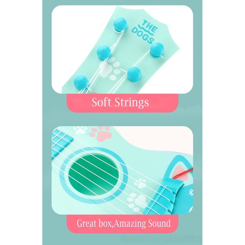 Kids Guitar Musical Instrument Educational Toy For Children 5