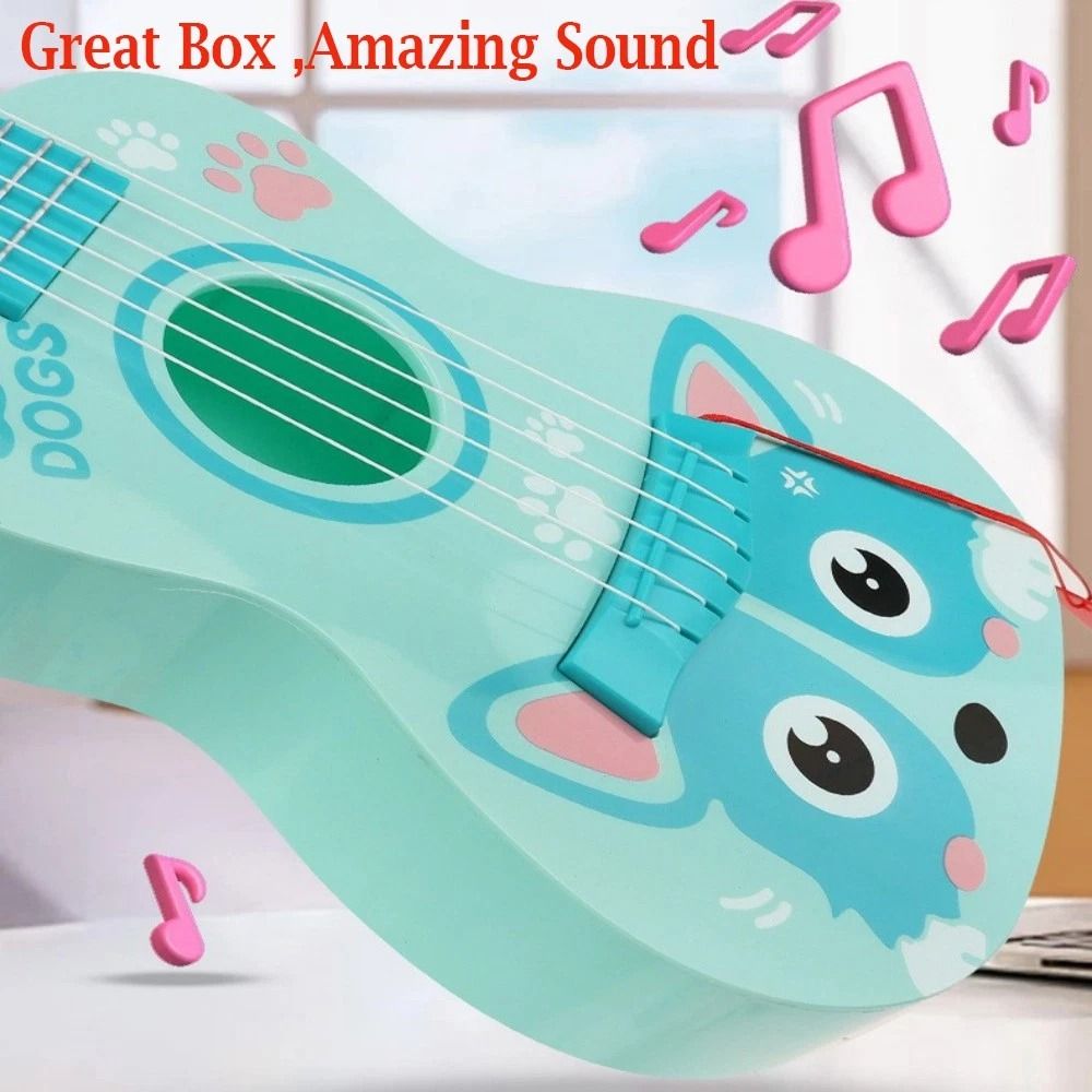 Kids Guitar Musical Instrument Educational Toy For Children 6