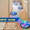 Rechargeable Hover Soccer Ball With LED Lights Indoor Air Football Toy For Kids 8