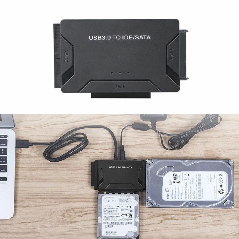 External Hard Drive Adapter Kit For Drives Fast Data Transfer 3