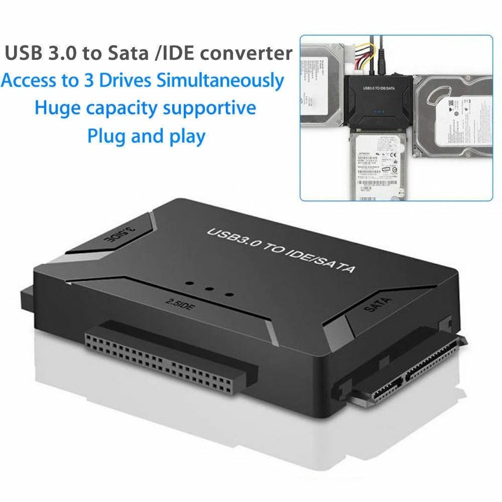 External Hard Drive Adapter Kit For Drives Fast Data Transfer 5