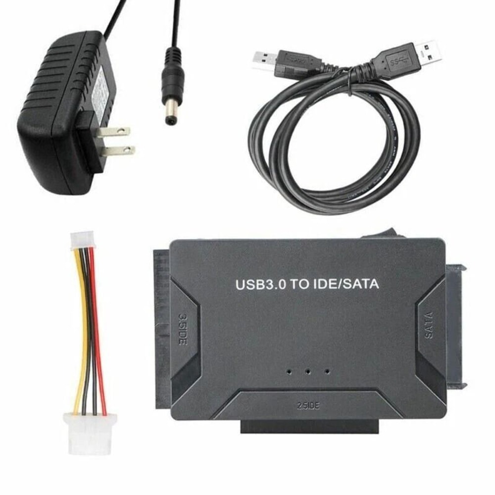 External Hard Drive Adapter Kit For Drives Fast Data Transfer 8