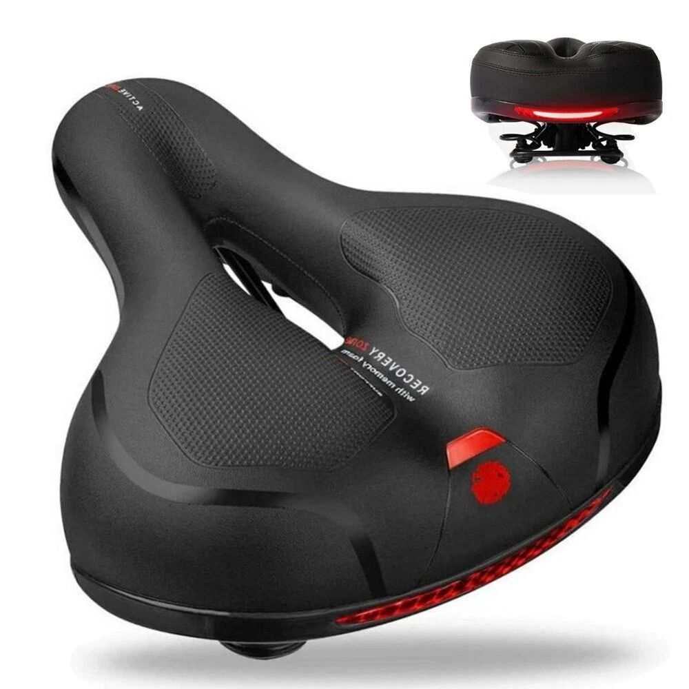 Comfortable Wide Gel Bike Saddle Extra Soft Pad For A Smooth Ride Ideal For Cycling And Outdoor Sp 8