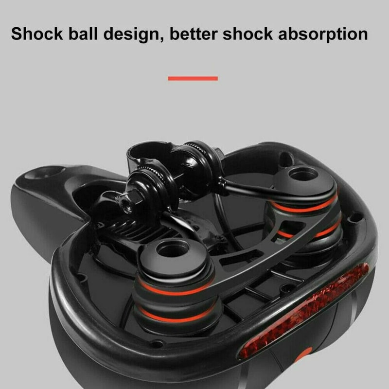 Comfortable Wide Gel Bike Saddle Extra Soft Pad For A Smooth Ride Ideal For Cycling And Outdoor Sp 6