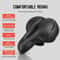 Comfortable Wide Gel Bike Saddle Extra Soft Pad For A Smooth Ride Ideal For Cycling And Outdoor Sp 3