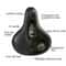 Comfortable Wide Gel Bike Saddle Extra Soft Pad For A Smooth Ride Ideal For Cycling And Outdoor Sp 5