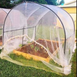 mosquito garden bug netting - plant protection mesh for insects, birds, and bug barrier