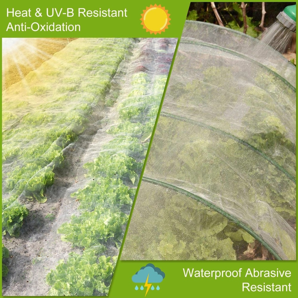 Mosquito Garden Bug Netting Plant Protection Mesh For Insects Birds And Bug Barrier 6