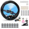 Outdoor Misting Cooling System For Patio Garden Fans Water Mister Cooler Set 9
