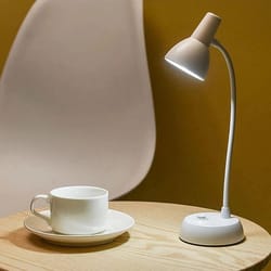 led desk lamp with clamp, adjustable, eye-caring reading light for home office