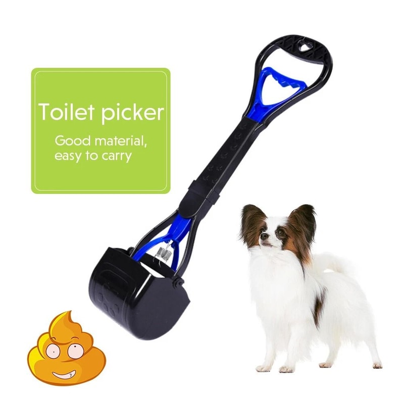 Heavy Duty Long Handle Dog Poop Scooper With Waste Picker Tool 6