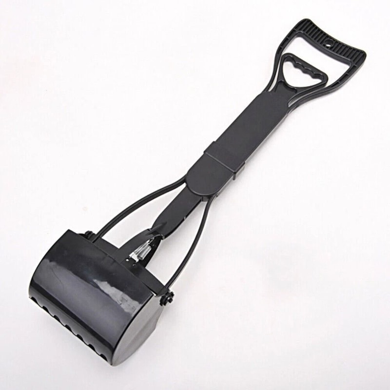 Heavy Duty Long Handle Dog Poop Scooper With Waste Picker Tool 10