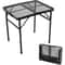 Adjustable Height Foldable Camping Table With Mesh Desktop Perfect For BBQs And Outdoor Adventures 9