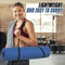 NonSlip Yoga Mat With Carry Strap Exercise Pilates Meditation Fitness Mat 8