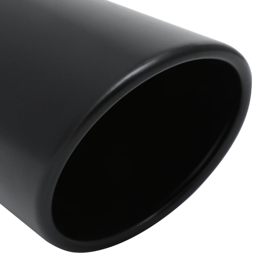 Black Stainless Steel Exhaust Pipe Tail End Matte Finish 5