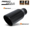Black Stainless Steel Exhaust Pipe Tail End Matte Finish 8