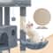 MultiLevel Cat Tree Activity Center With Scratching Posts Condo For Playful Kittens 2