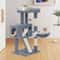 MultiLevel Cat Tree Activity Center With Scratching Posts Condo For Playful Kittens 0