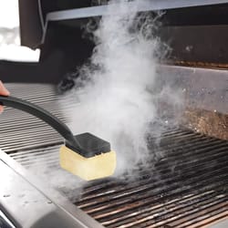 premium barbecue cleaning brush with replaceable head – durable outdoor grill cleaner