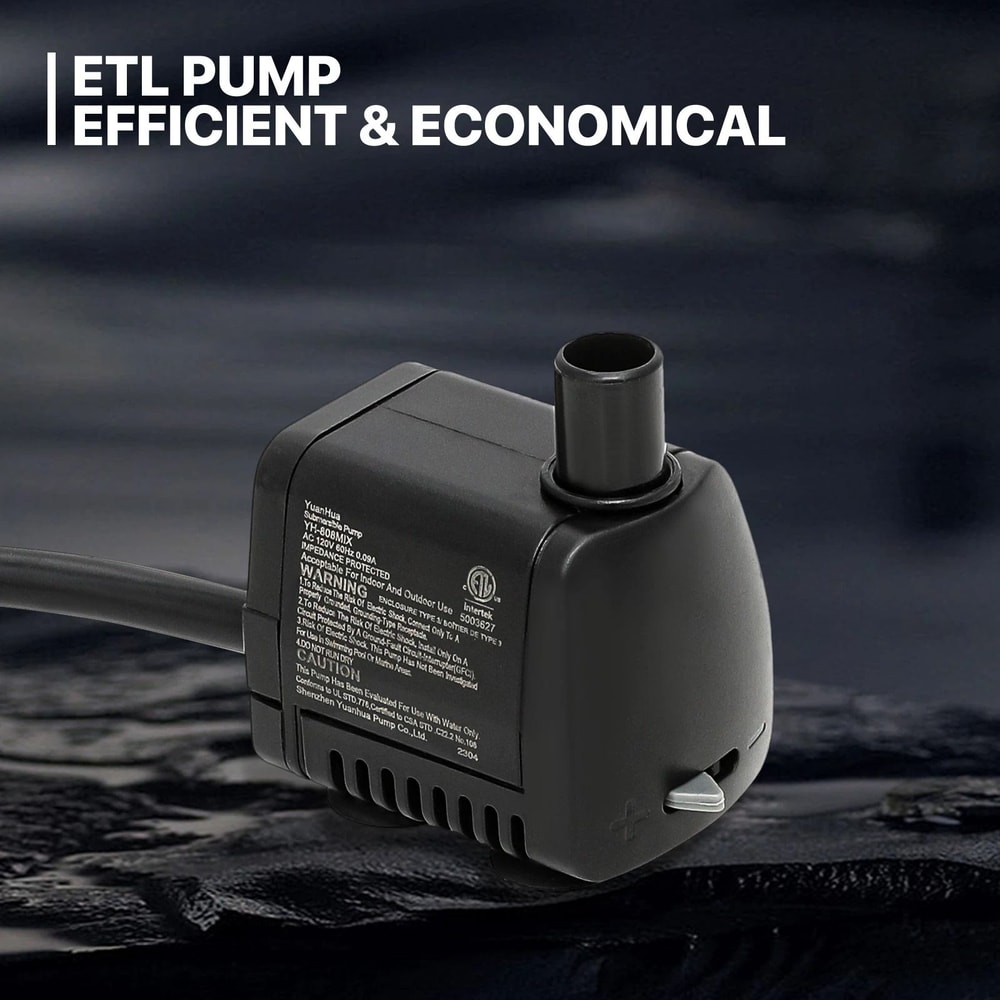 Bird Bath Pedestal Fountain Waterfall Outdoor Garden Patio Decor 4