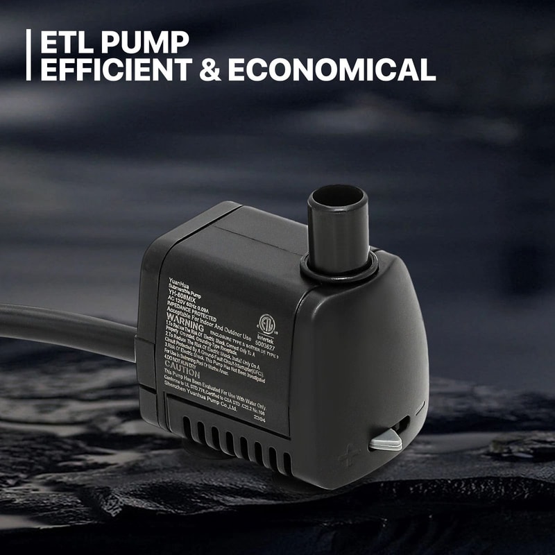 Bird Bath Pedestal Fountain Waterfall Outdoor Garden Patio Decor 4