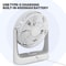 Portable Personal Desk Fan USB Rechargeable Hanging Hook 10