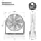 Portable Personal Desk Fan USB Rechargeable Hanging Hook 2