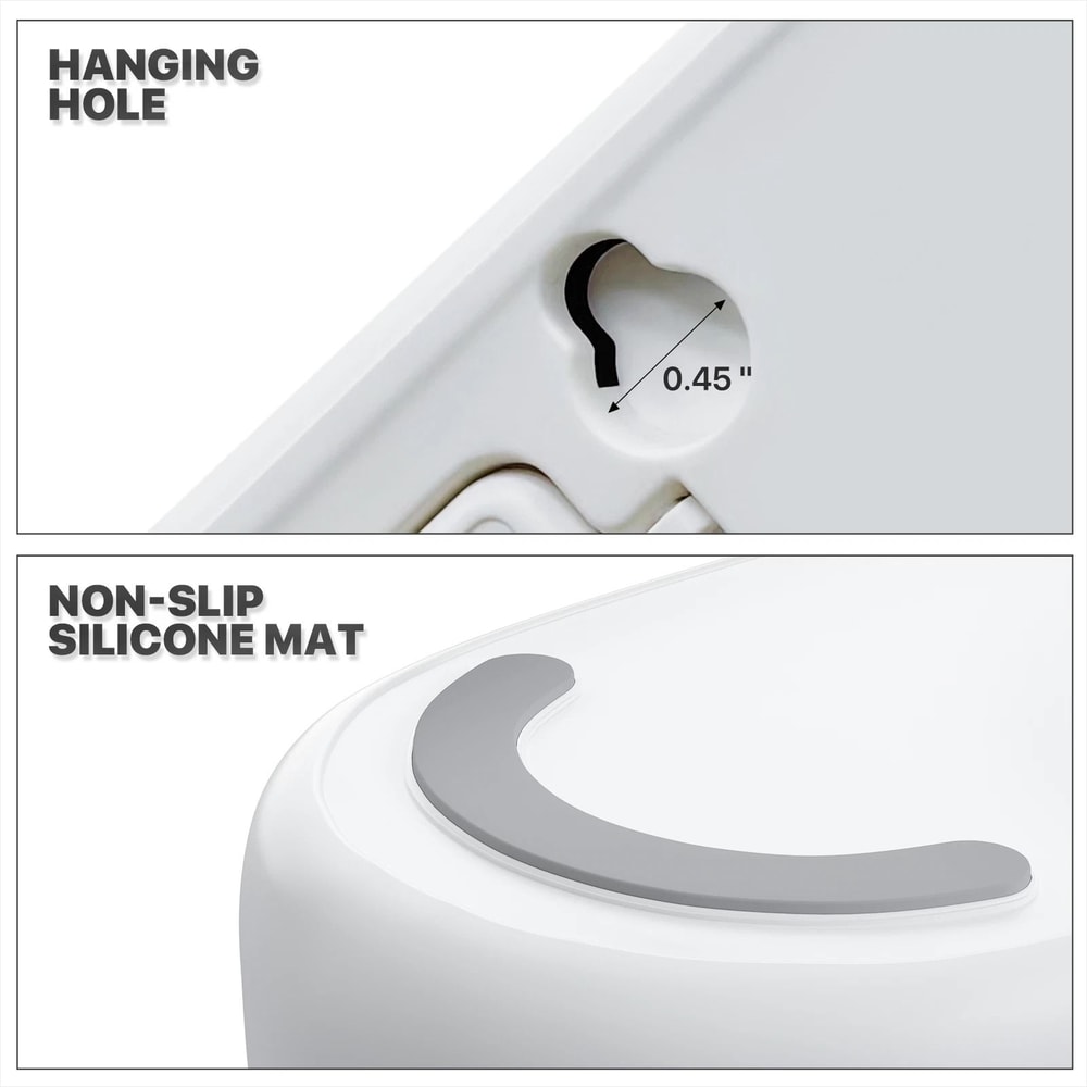 Portable Personal Desk Fan USB Rechargeable Hanging Hook 5